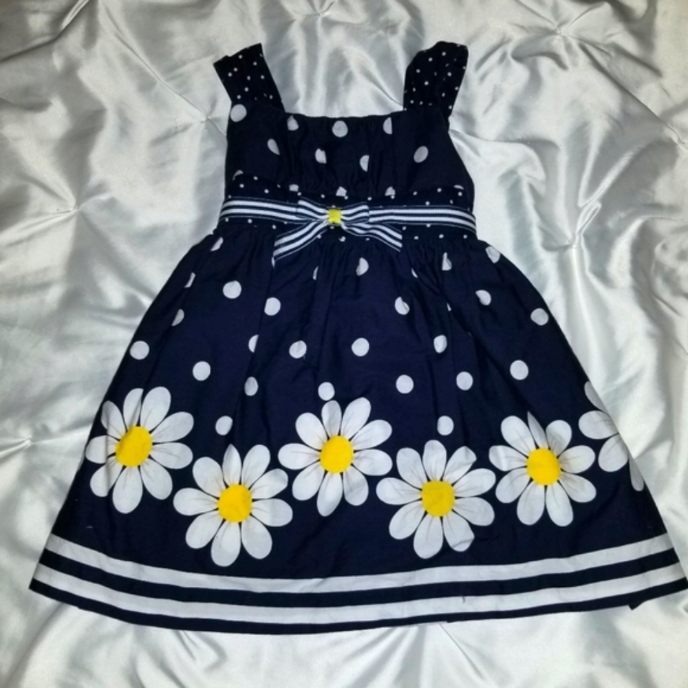 Bonnie Baby 24M sunflower dress, NWOT